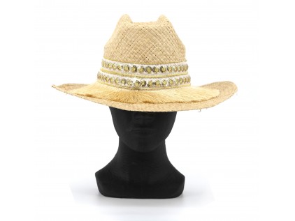 Sombrero cowboy CHANNEL beige